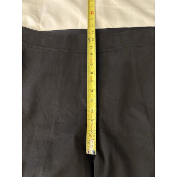 SPANX On-the-Go Ankle Slim Straight Pants Women 2X Black Pull On Chino Classic - Picture 9 of 11